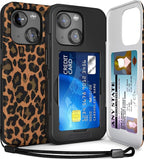 TORU CX Slim for iPhone 15 Case Wallet | Protective Shockproof Heavy Duty Cover by TORU