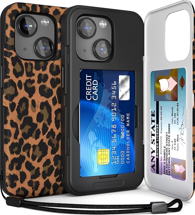 TORU CX Slim for iPhone 15 Case Wallet | Protective Shockproof Heavy Duty Cover by TORU