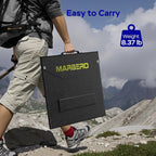 MARBERO 100W Portable Solar Panel 100 Watt Foldable Solar Panel Charger - Image 4