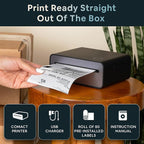 Wireless Return Label Printer – Compact, Battery-Powered & Easy-to-Use Package - Image 7