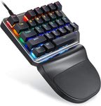 MOTOSPEED K27 One-Handed Mechanical Mini Gaming Keypad 27 Keys, 9 LED Backlit by MOTOSPEED