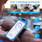Cikyner Running Armband : 3 in 1 Sports Phone Holder - Image 3