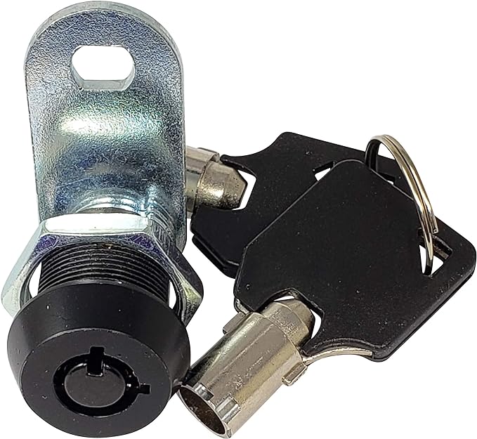 Admiral Locks Tubular Cam Lock, Keyed Alike Removable Key RV Compartment - Image 5