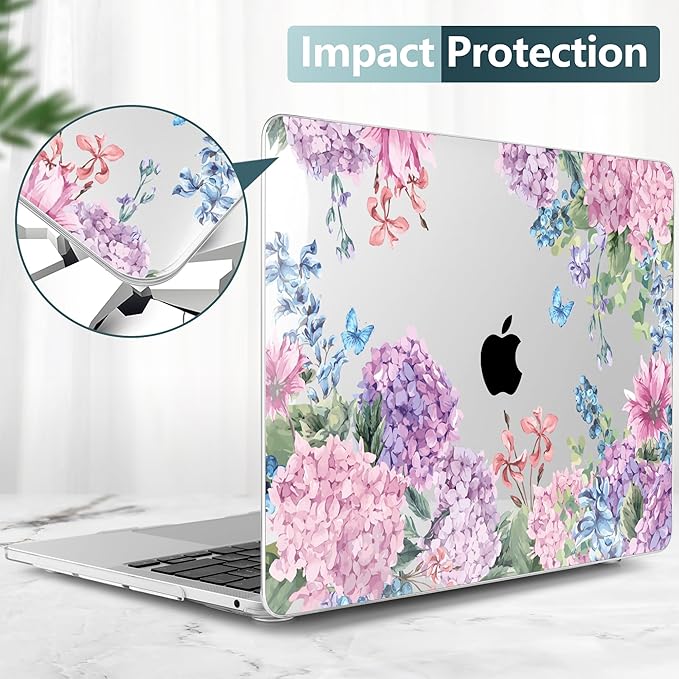 TWOLSKOO Compatible with MacBook Pro 13 inch Case 2023-2016 A2338 M2/M1 A2251 - Image 6