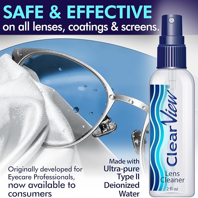 Lens Cleaner Spray – 25 Pack 2oz Bottles | Premium Streak-Free Glasses & Screen - Image 4