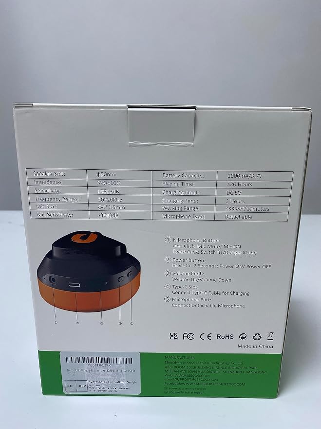 Jeecoo V20U USB Pro Gaming Headset - Image 10