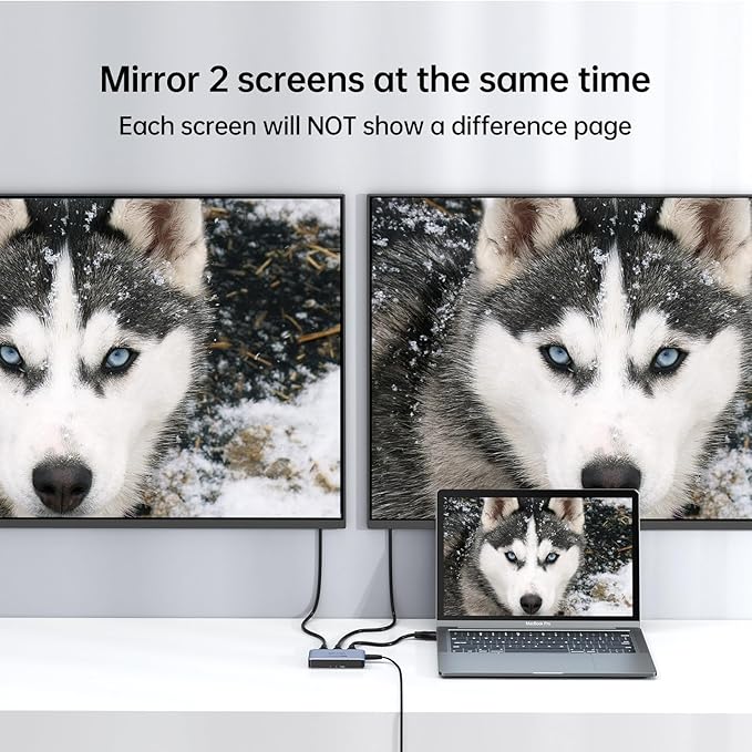 MT-VIKI 4K@120Hz HDMI Splitter 1 in 2 Out Aluminum HDMI Splitter 2.1, 8K@60Hz - Image 6