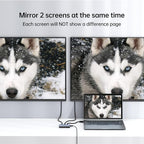 MT-VIKI 4K@120Hz HDMI Splitter 1 in 2 Out Aluminum HDMI Splitter 2.1, 8K@60Hz - Image 6