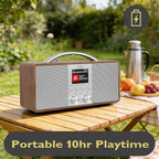 Lemega IR6 Internet Radio with Podcasts & Bluetooth Streaming, FM Stereo Radio - Image 5