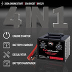 Schumacher Electric 6V/12V Time Controlled Battery Charger & Engine Starter - Image 2