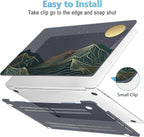 Mektron for MacBook Air 13 Case A1466/A1369, Snap-on Plastic Hard Shell Cover - Image 3