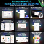 2025 Android 15 Tablet with Keyboard, 24GB+128GB+2TB Expand, 10.1 Inch - Image 4