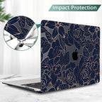 TWOLSKOO Compatible with MacBook Pro 13 inch Case 2023-2016 A2338 M2/M1 A2251 - Image 4