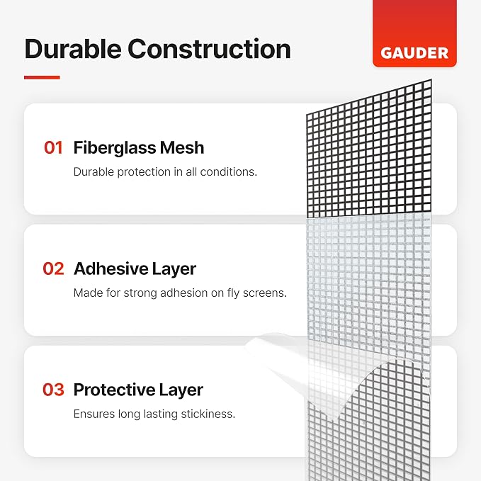 GAUDER Fly Screen Repair Tape - Image 3