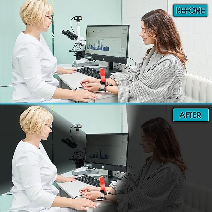 Premium Privacy Screen Filter for 27 Inches Desktop Computer Monitor - Image 3