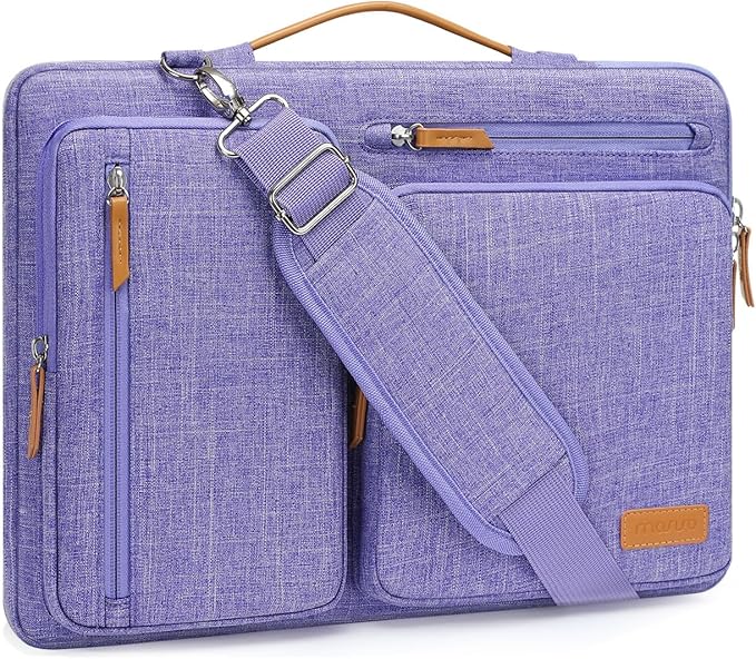 MOSISO 360 Protective Laptop Shoulder Bag, 15-15.6 inch Computer Bags Compatible by MOSISO