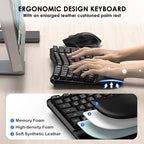 Ergonomic Keyboard and Mouse Combo - Image 2