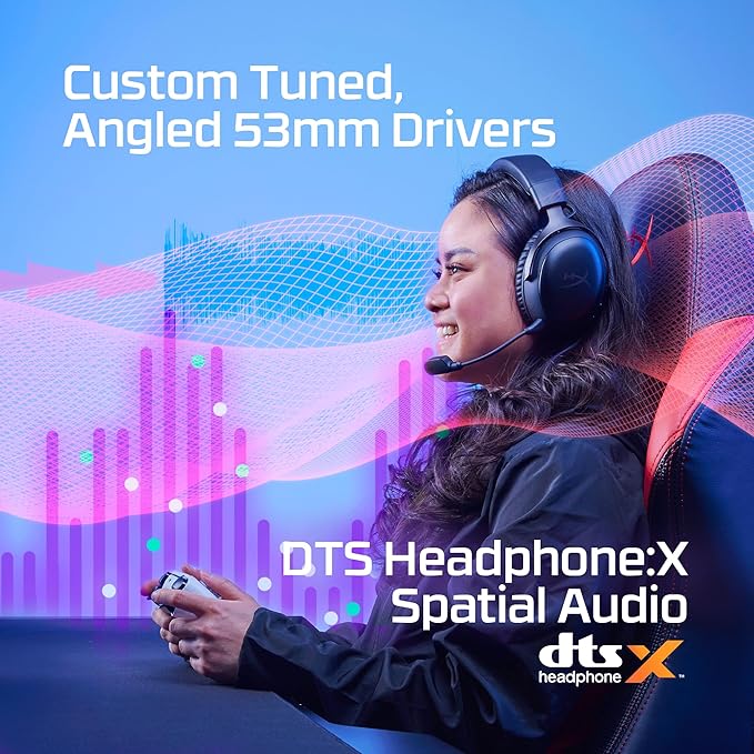 HyperX Cloud III Wireless – Gaming Headset - Image 4