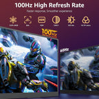 VisionOwl Large Portable Monitor-18.5 Inch Computer Gaming Display 100Hz 125% - Image 3
