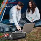 Xijia 3000W Pure Sine Wave Inverter DC 72V to AC 120V 60HZ Solar Converter - Image 6