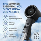 Valo Portable Rechargeable Fan - Image 3