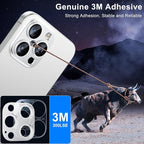 Esanik Upgrade 2 Pack for iPhone 16 Pro/iPhone 16 Pro Max Camera Lens Protector - Image 5