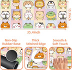Mouse Pad Large Cute Animals Non-Slip Game Desk Mat - Image 3