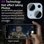 2 Pack Camera Lens Protector for iPhone 14 / iPhone 14 Plus, AR Tempered Glass - Image 3