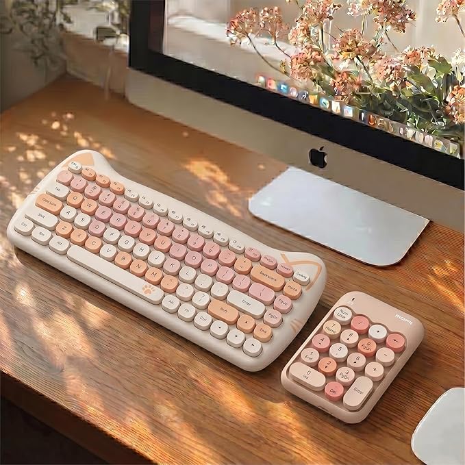 Lomiluskr Cute Wireless Number Keypad - Image 3