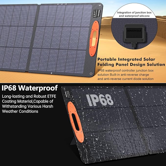 N-Type 16BB 220W Portable Solar Panel - Image 6