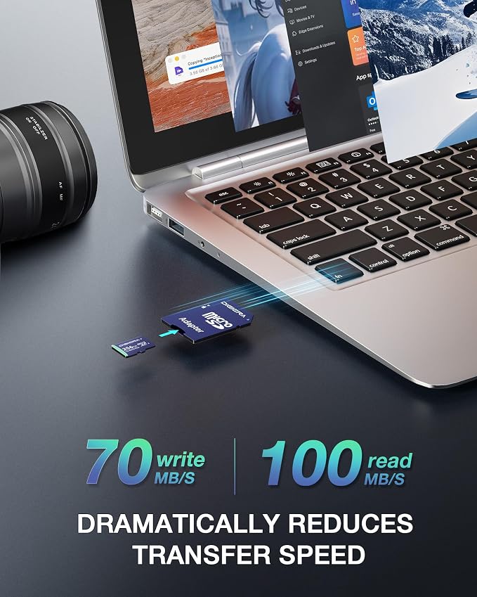 256GB CT100 microSDXC UHS-I Memory Card - Image 2