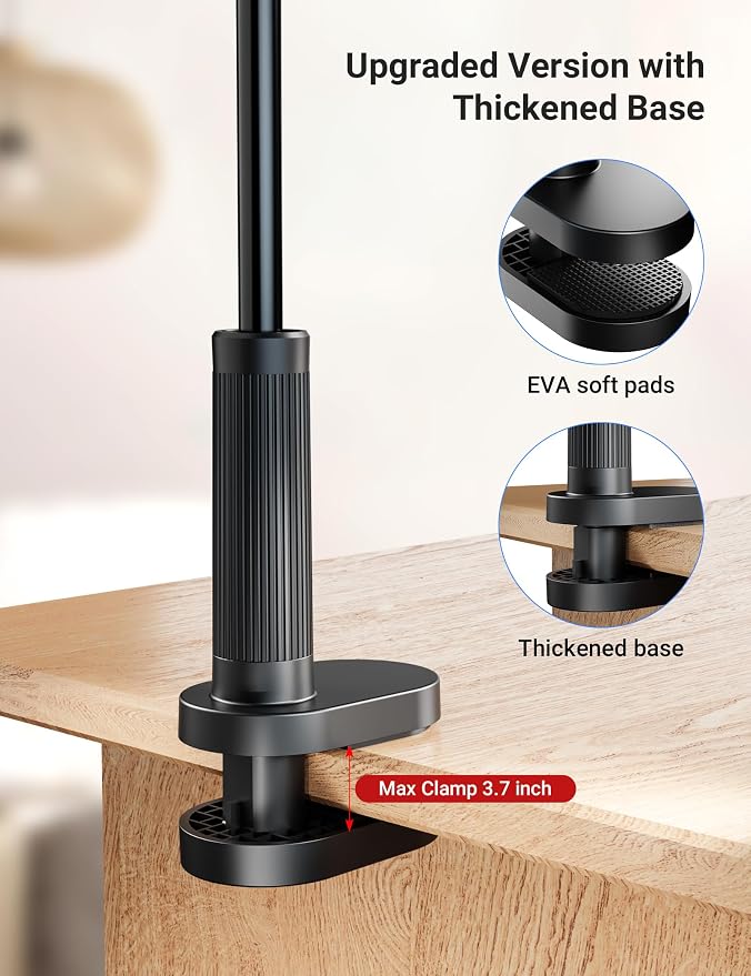Flexible Gooseneck Tablet Holder, 360° Adjustable Phone Mount - Image 5