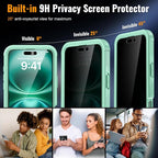 Magnetic & Stand for iPhone 16 Plus Case Built-in Privacy Screen Protector - Image 4
