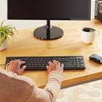 Amazon Basics Wired QWERTY Keyboard, Works - Image 5