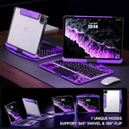 Transparent Case with Keyboard for iPad Air 13 Inch, iPad Pro 12.9 Inch - Image 4