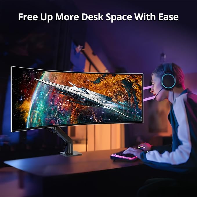 AVLT Single Monitor Arm Desk Mount - Image 2