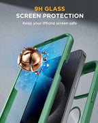 Miracase Magnetic for iPhone 15 Pro Max Case 6.7'' Full-Body Phone case - Image 4