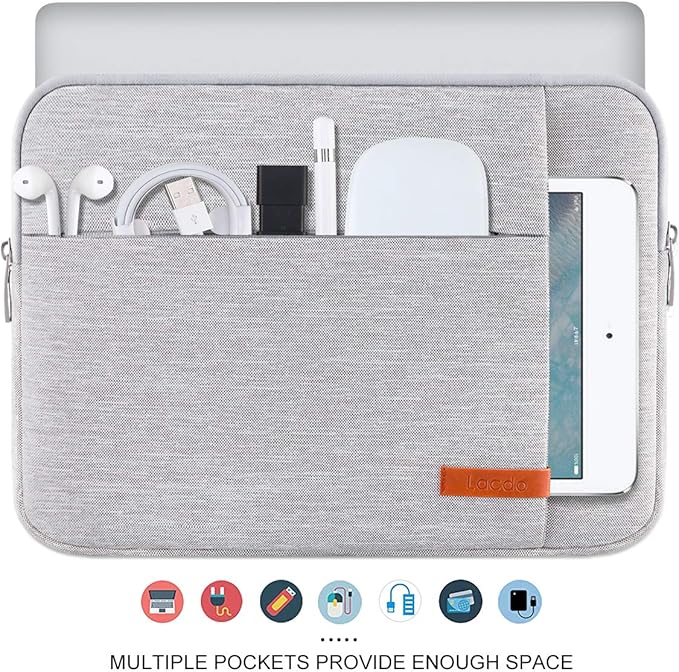 Lacdo Laptop Sleeve Case for 14-inch MacBook Pro M4/M3/M2/M1 Chips Pro Max - Image 4