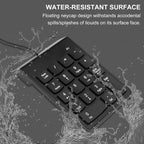 Numeric Keypad for Laptop, 10 Key USB Keypad, Portable Ultra Slim Mini Numpad - Image 3