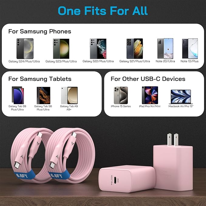 45W Super Fast Charger USB C, 45 Watt Type-C Android Phone Charger Fast - Image 4