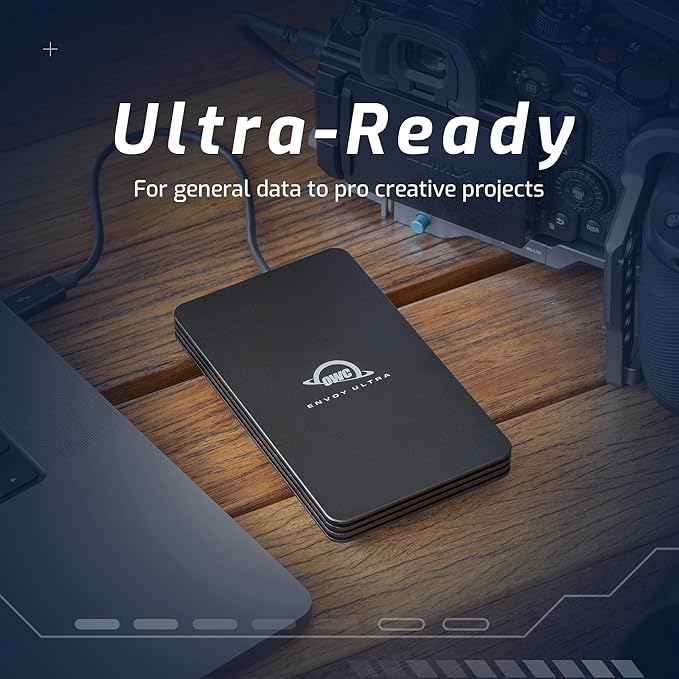 OWC 4TB Envoy Ultra Thunderbolt 5 Portable SSD Enclosure External Drive - Image 6