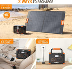 500W Portable Power Station, GRECELL Solar Generator 519Wh Lithium Battery - Image 5