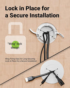 in Wall Cable Management Kit, Slim TV Wire Hider Kit - Image 4