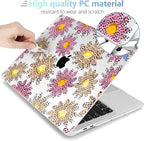 MEEgoodo Case for MacBook Pro 13 inch Case 2022 2021 2020 New A2338 M2/M1 A2251 - Image 3