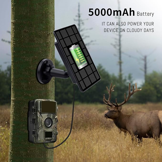 3W Trail Camera Solar Panel, - Image 3