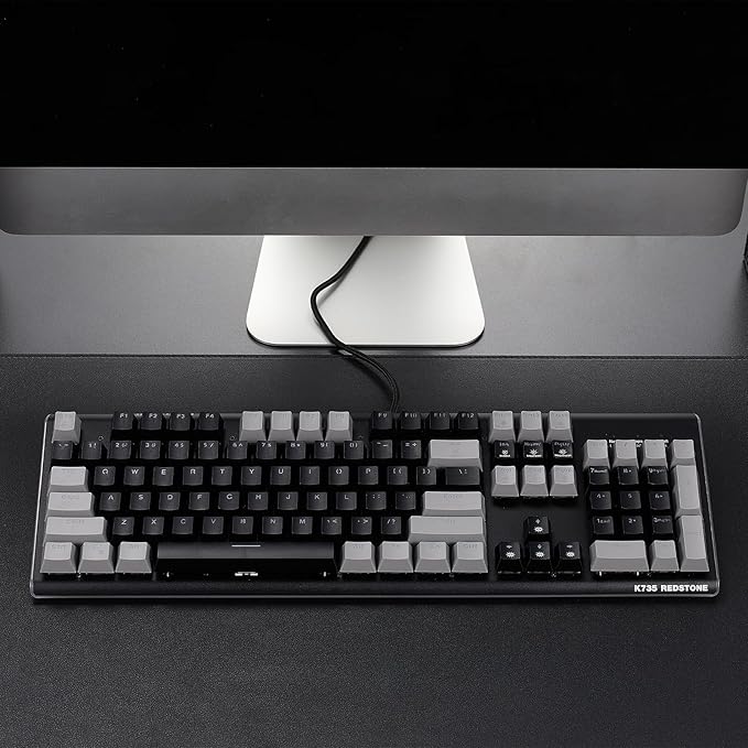 Hexgears GK735 Wired Full Size Mechanical Keyboard, Aluminum Housing Built - Image 5
