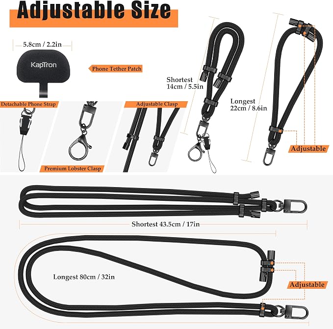 Kaptron Universal Phone Lanyard - Image 3