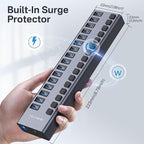 Powered USB 3.1 Hub, ACASIS 16 Ports USB 3.1 Hub - Image 4
