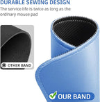 Blue Mouse Pad, 10.2 x 8.2 Inch, 3mm Thick, Ultra-Smooth, Waterproof, Suitable - Image 5