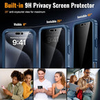 360° Protection Magnetic for iPhone 16 Case Built-in 9H Privacy Screen - Image 4